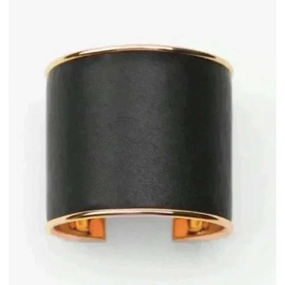 Zara Rigid Leather Cuff